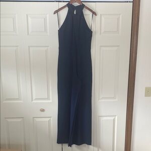 Size 6, Julia Jordan, navy blue jumpsuit